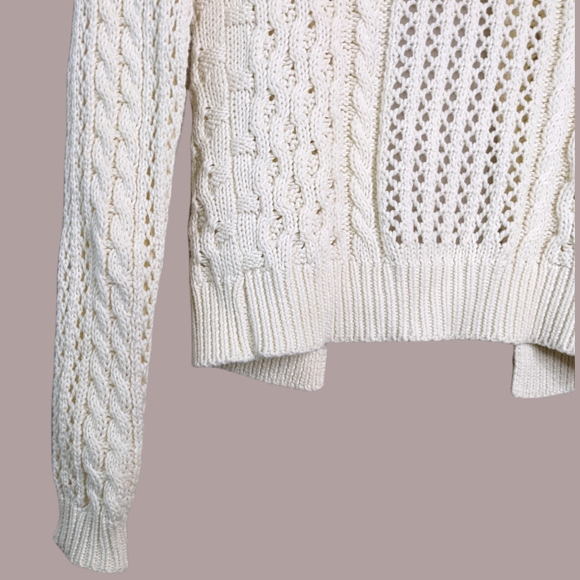 Delias Knit Split Back Bow Sweater - Picture 9 of 12